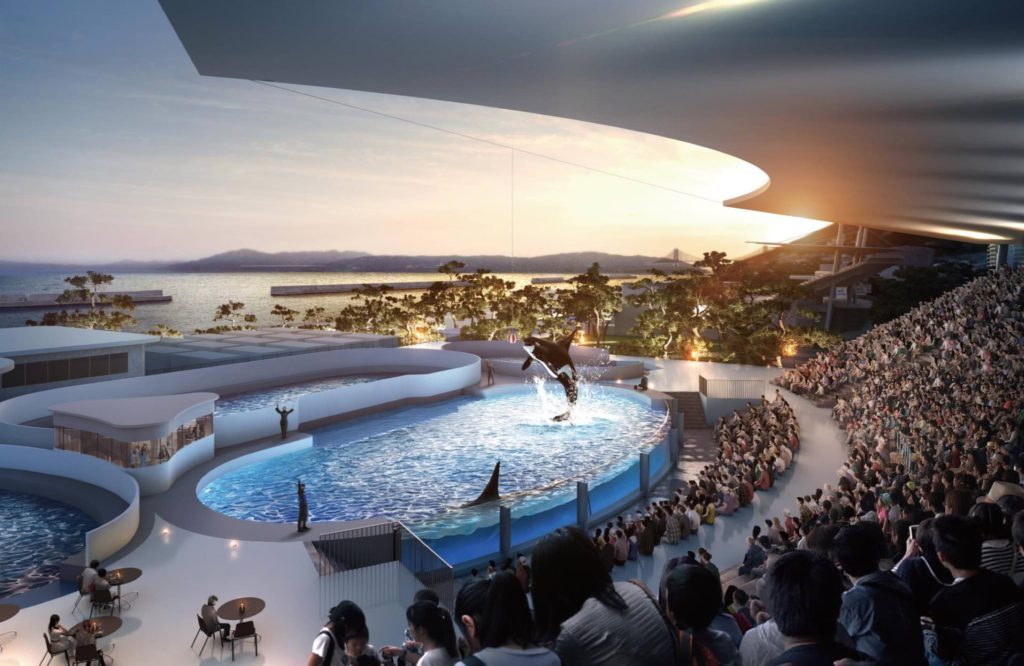 新しい須磨水族館