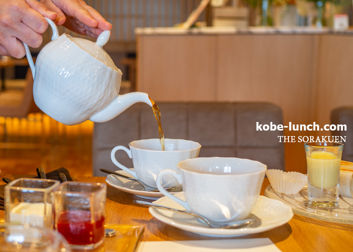 the sorakuen　苺アフタヌーンティー