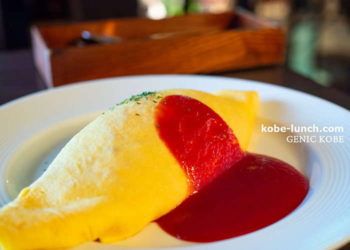 グリーンハウスシルバでオムライスランチ