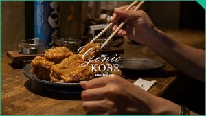【須磨月見山】リニューアル！ととりやで黒唐揚げと日本酒飲み比べ♡【炭火焼鳥】