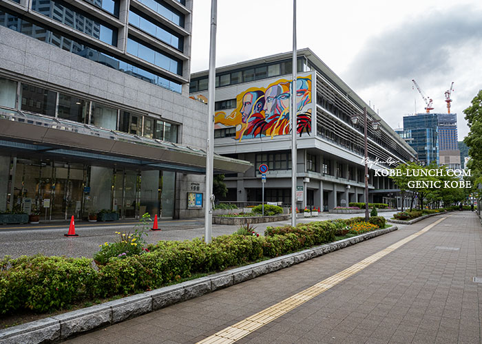 神戸市役所　絵