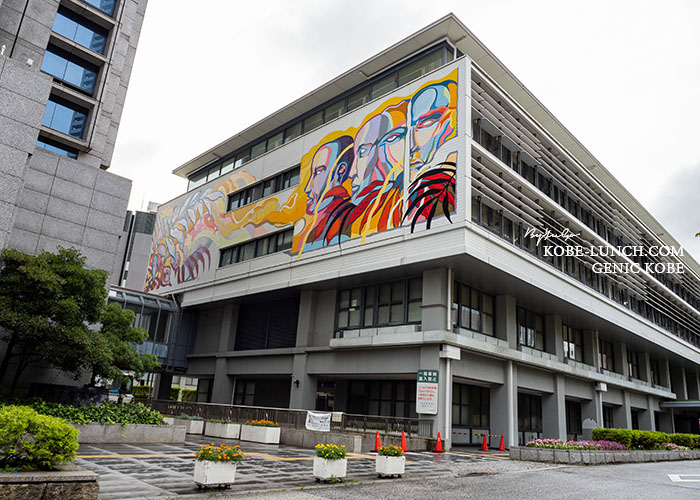 神戸市役所　絵