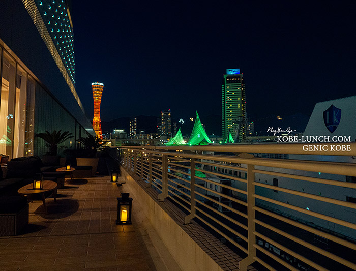 神戸メリケンパークオリエンタルホテル ビアテラス