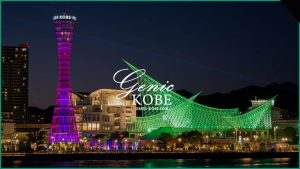 ※観覧追記あり【グローバルレインボー】神戸の夜に虹色レーザービームを見た【Global Rainbow アジア初開催！】