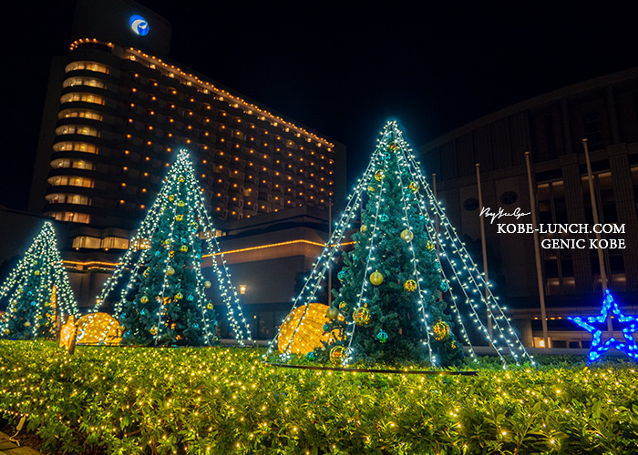 神戸ポートピアホテル クリスマスツリー2020