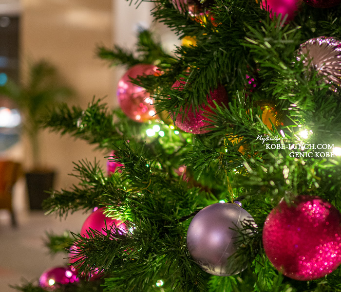 ANAクラウンプラザホテル神戸　クリスマスツリー