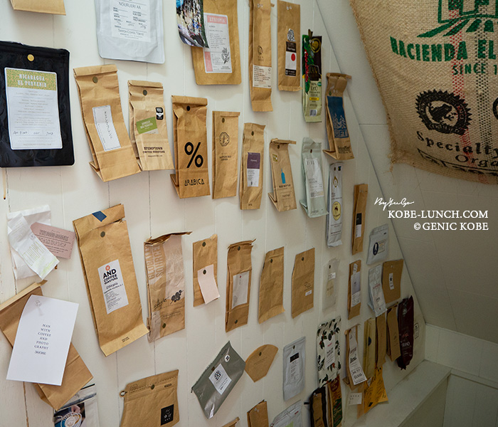 COFFEE LABO FRANK 階段