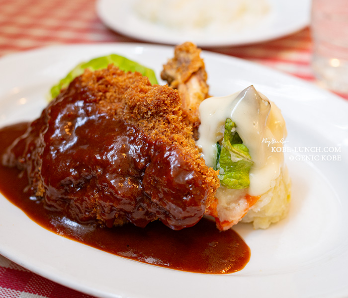 ビーフカツレツグリル十字屋