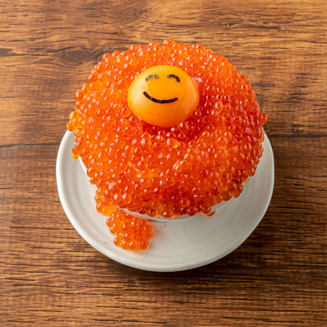 1日限定20食のみの「こぼれいくらTKG」