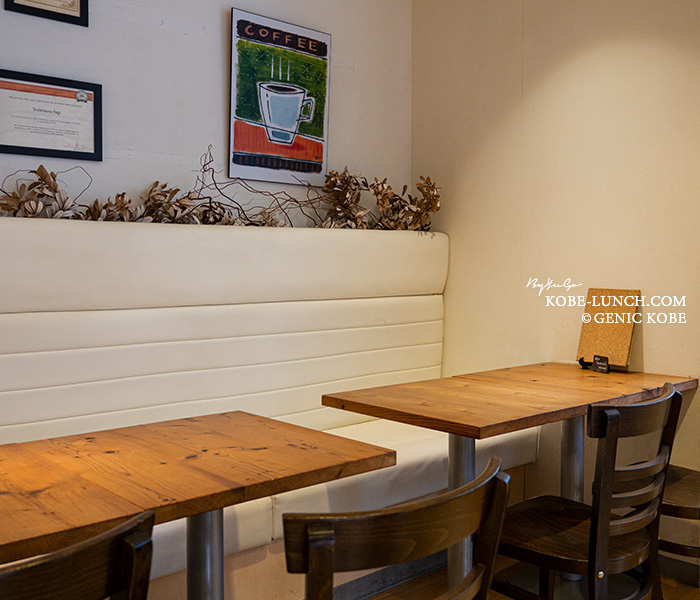リオコーヒー神戸北野 インテリア
