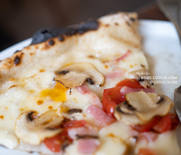 オステリアガウダンテでピザランチ