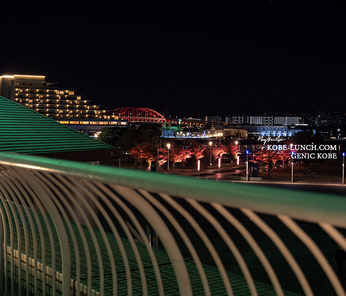 オーシャンプレイスのテラス席