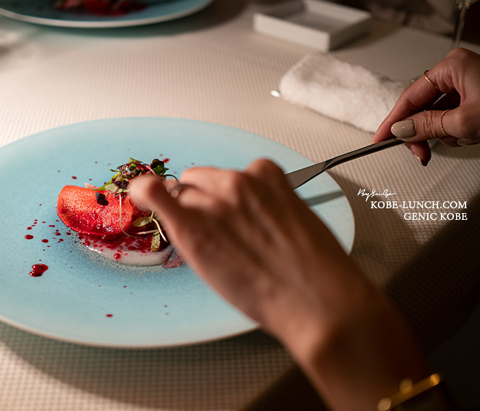 オーシャンプレイスのディナー