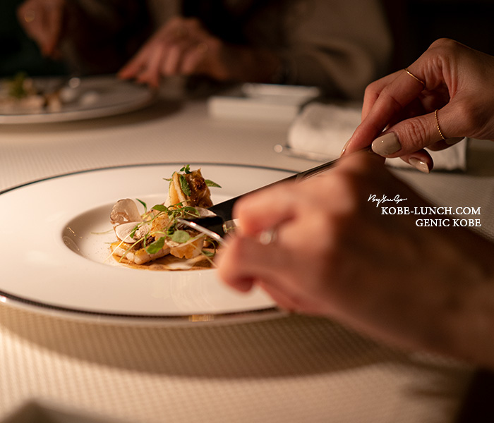 オーシャンプレイスのディナー