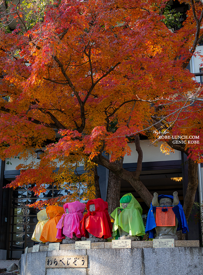 大本山須磨寺 わらべじぞうが可愛い