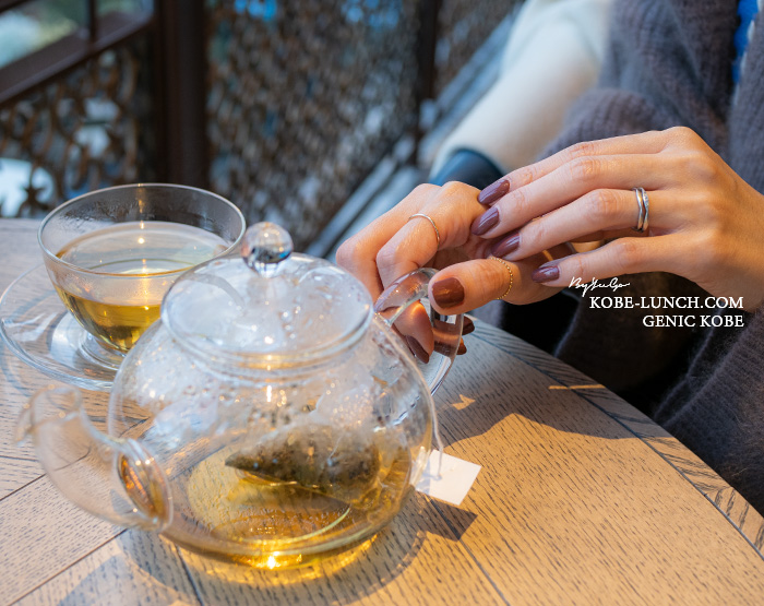 布引ハーブ園のカフェ