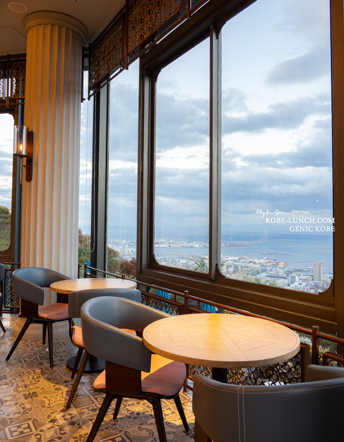 布引ハーブ園のカフェ