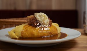 【ハーバーランド】喫茶ピノキオでオムライスランチ【ベビーカー入店可能な神戸モザイクのカフェ】