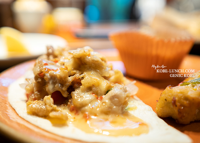 神戸北野ホテルのナイトデザートビュッフェ マンゴーピーチ