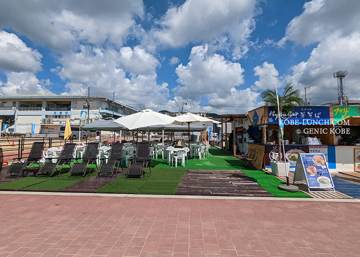 須磨海岸 海の家カシュカシュ