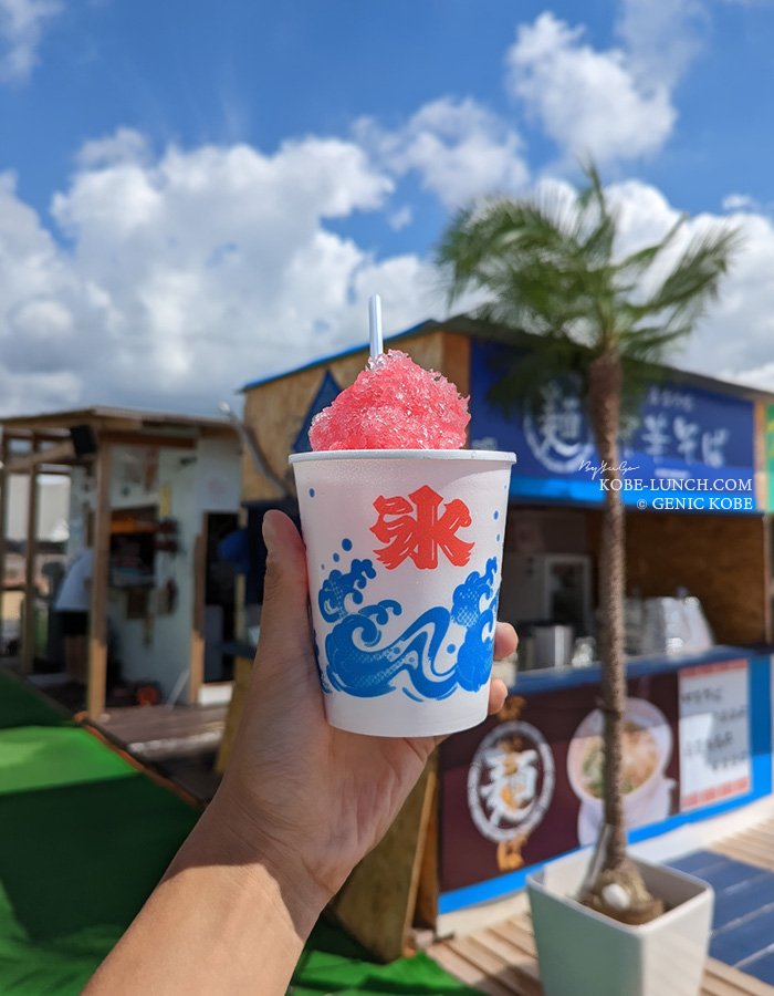 須磨海岸 海の家カシュカシュ
