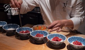 【豪華ちらし鮨も】裏三宮の「神戸肉料理すぎたに」さんの肉コースディナーを全部紹介。