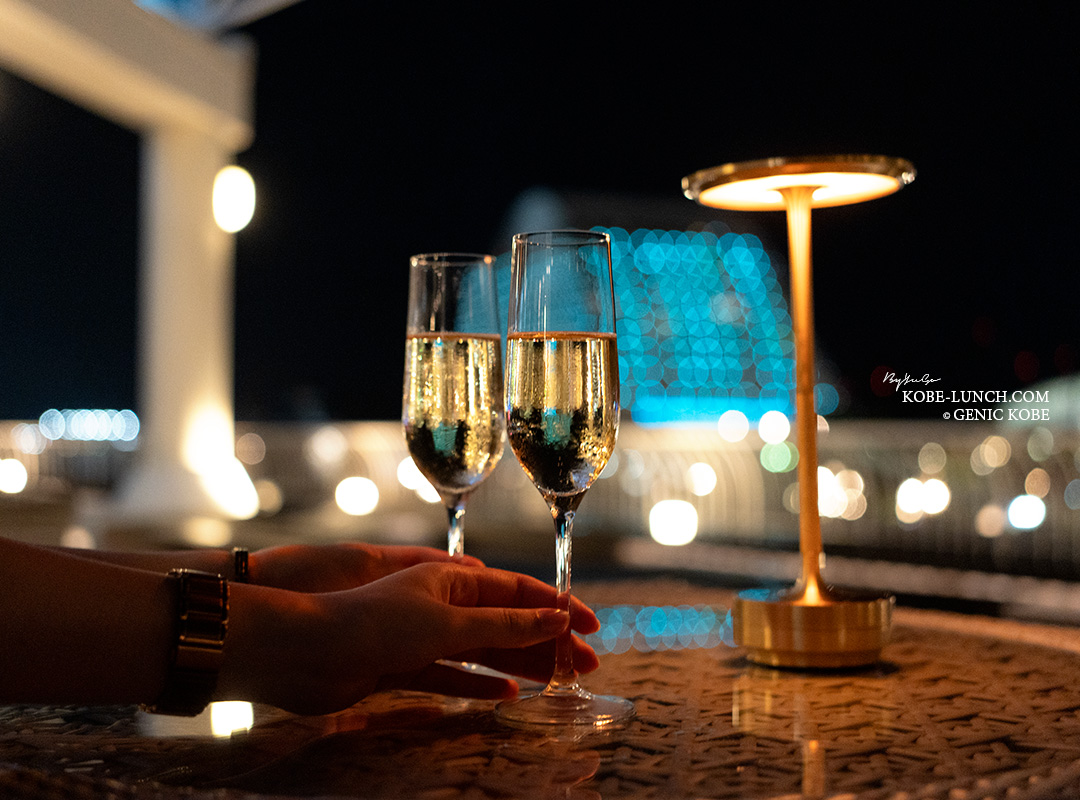 オーシャンプレイスのビアガーデン