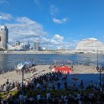 入場無料!モザイク浜側の「ハーバー盆踊り2023」に行ってきた【神戸ハーバーランド】