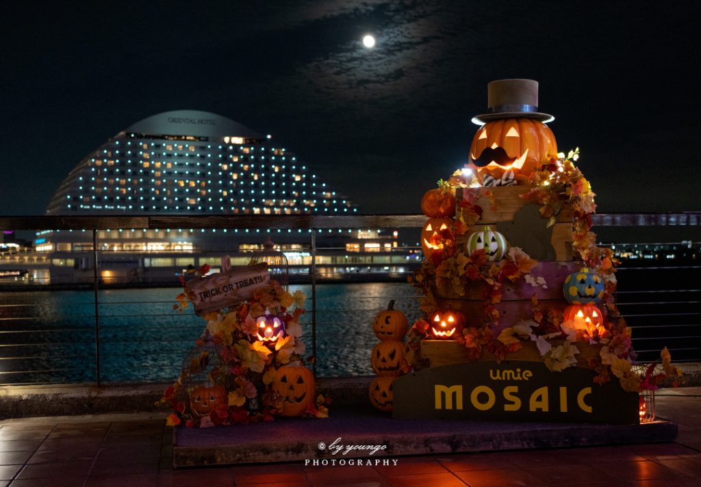 ハーバーランド ハロウィン装飾