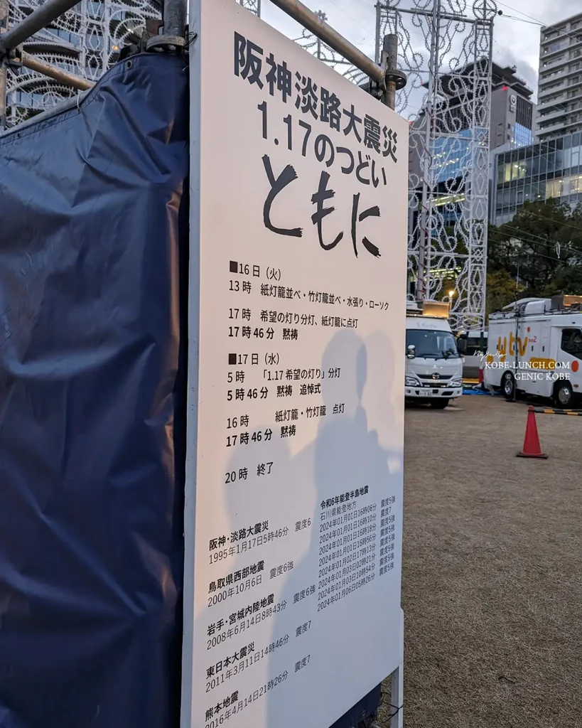 2024年「1.17のつどい」 神戸三宮