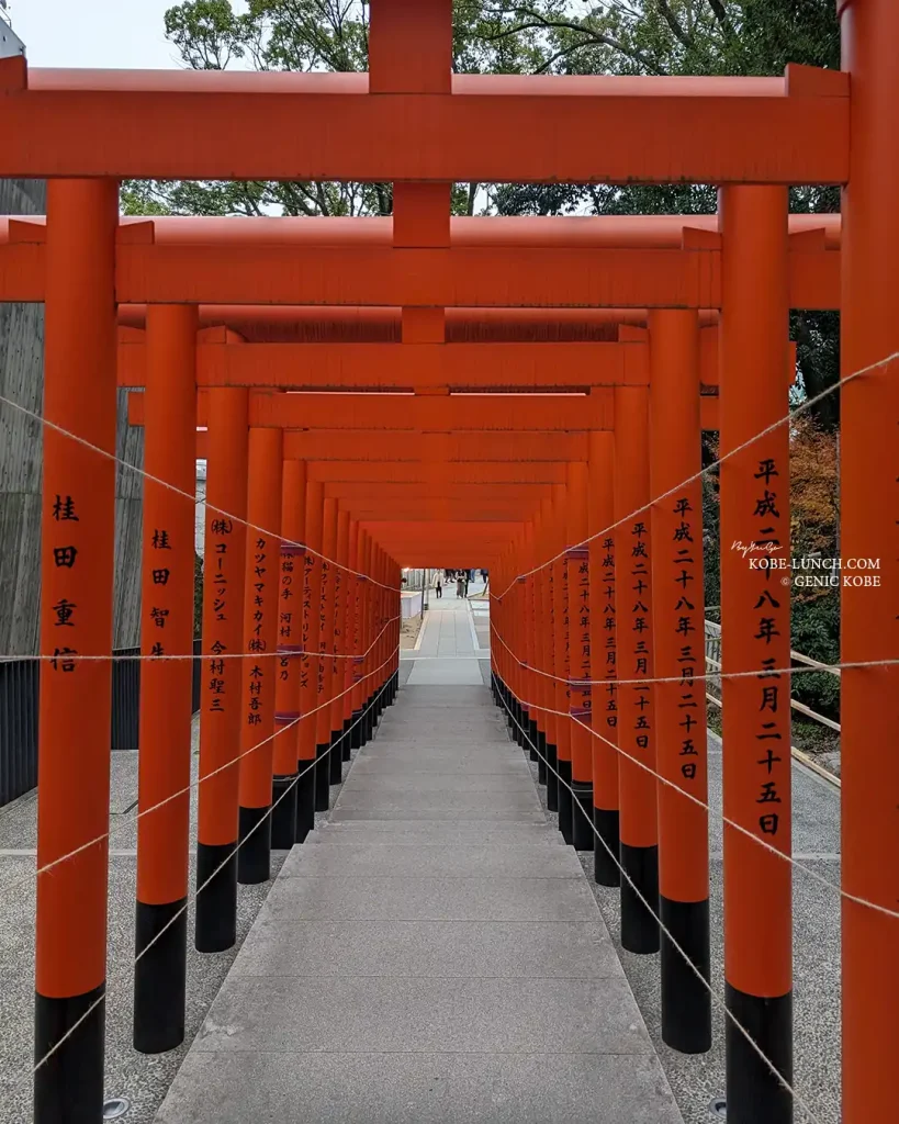 神戸生田神社に初詣へ行ってきました
