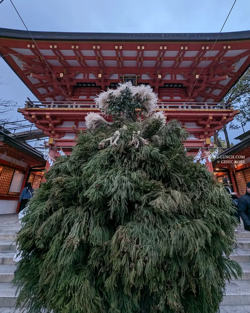 生田神社に初詣