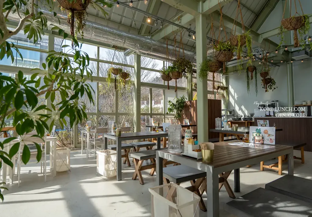 ソラカフェ 北野異人館 インテリア