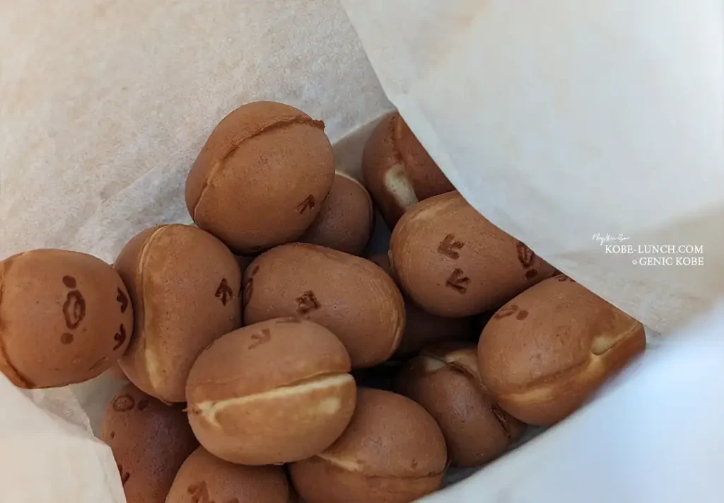 神戸異人館の新店舗、半熟とろ〜り生ベビーカステラ