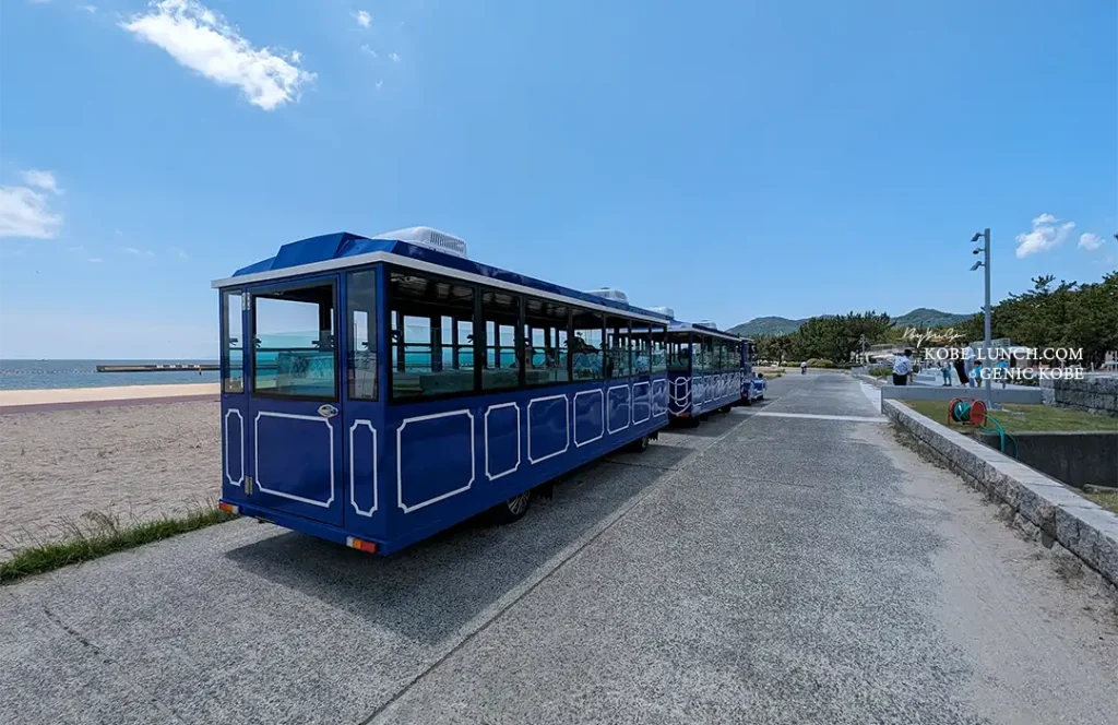 須磨海岸 ビーチトレイン