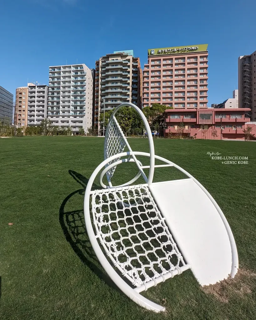 リニューアルした三宮・磯上公園