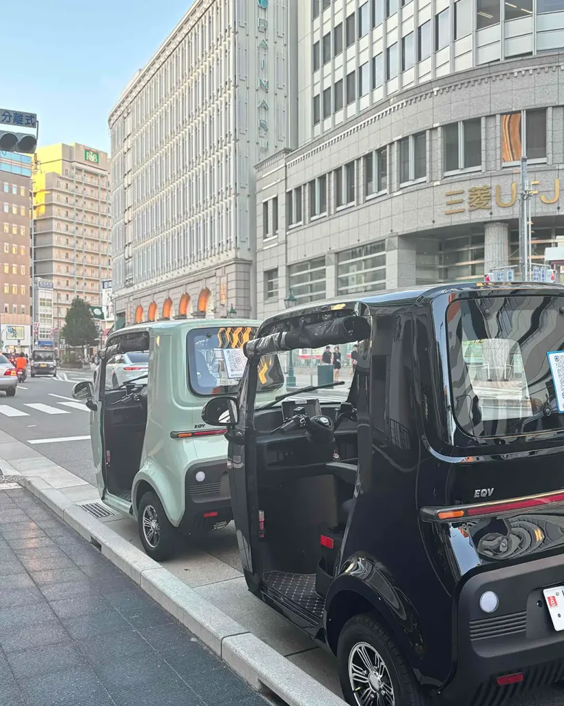 神戸初！EVトゥクトゥク専門のレンタカー・カナメレンタカーさんがオープンしたよ