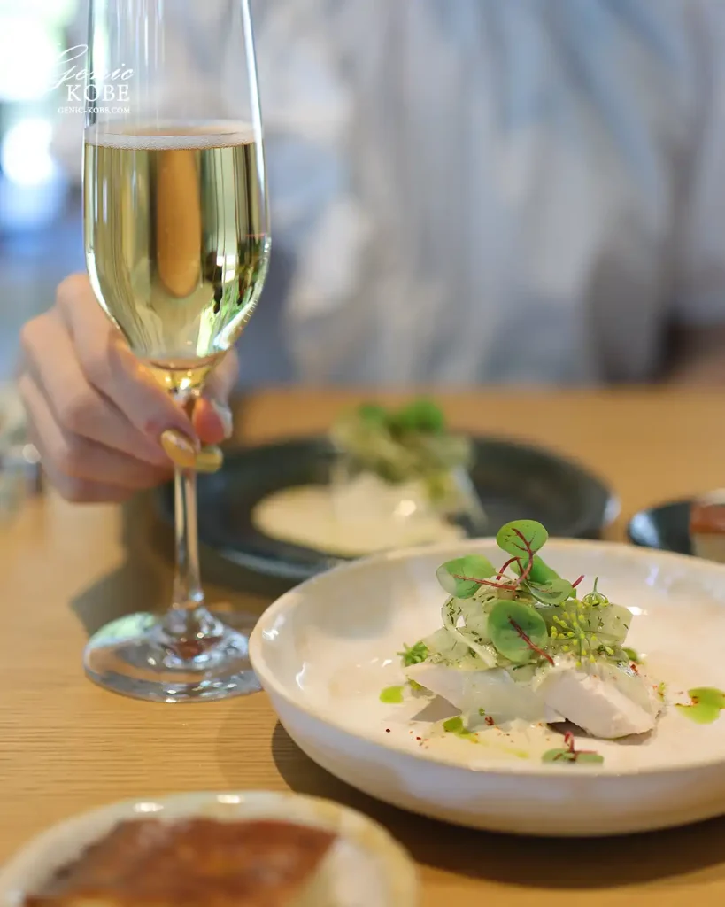 豊中・服部緑地公園内のsasa restaurant