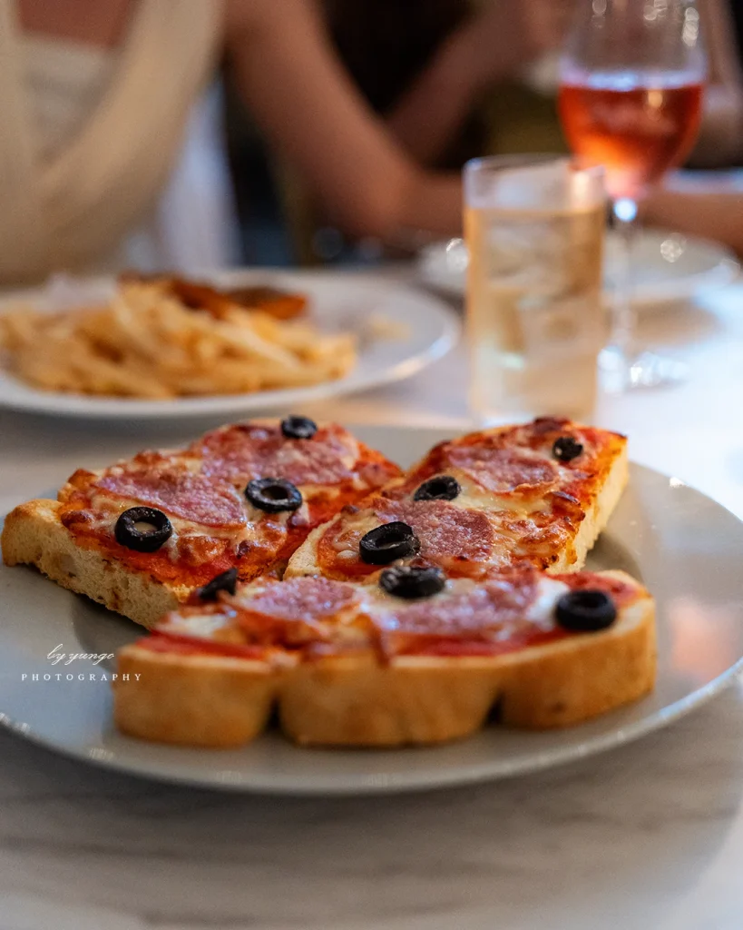 自家製フォカッチャのピザトースト