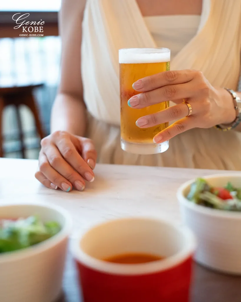 北野異人館のTOAST でビアガーデンディナー！