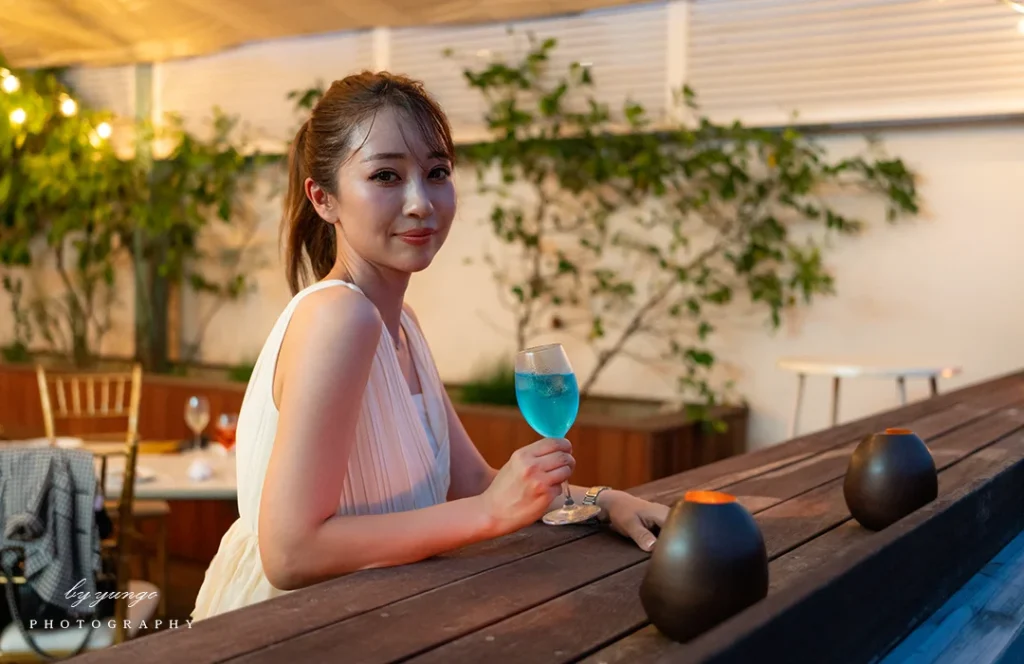 北野異人館のTOAST でビアガーデン