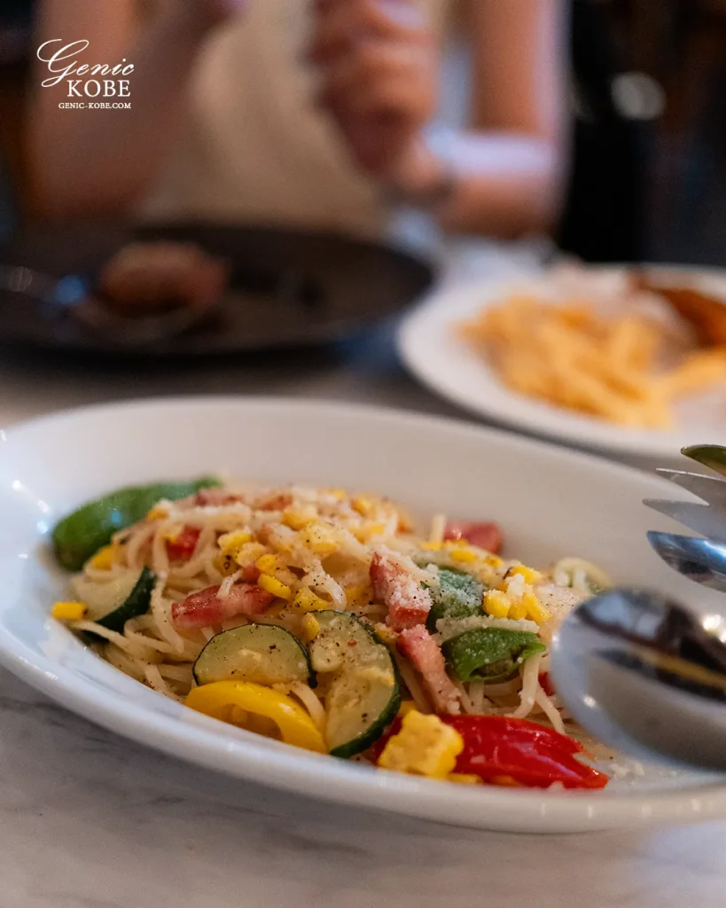 北野異人館のTOAST でビアガーデン