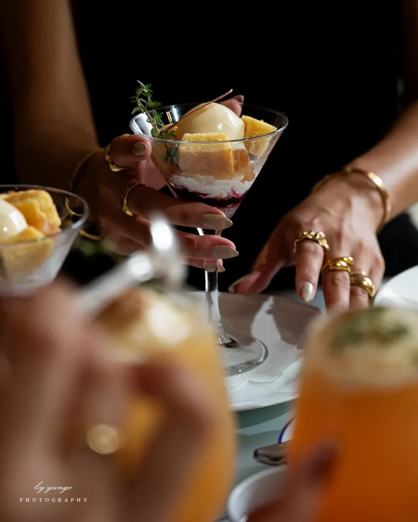 神戸ポートピアホテルのリンゴアフタヌーンティー