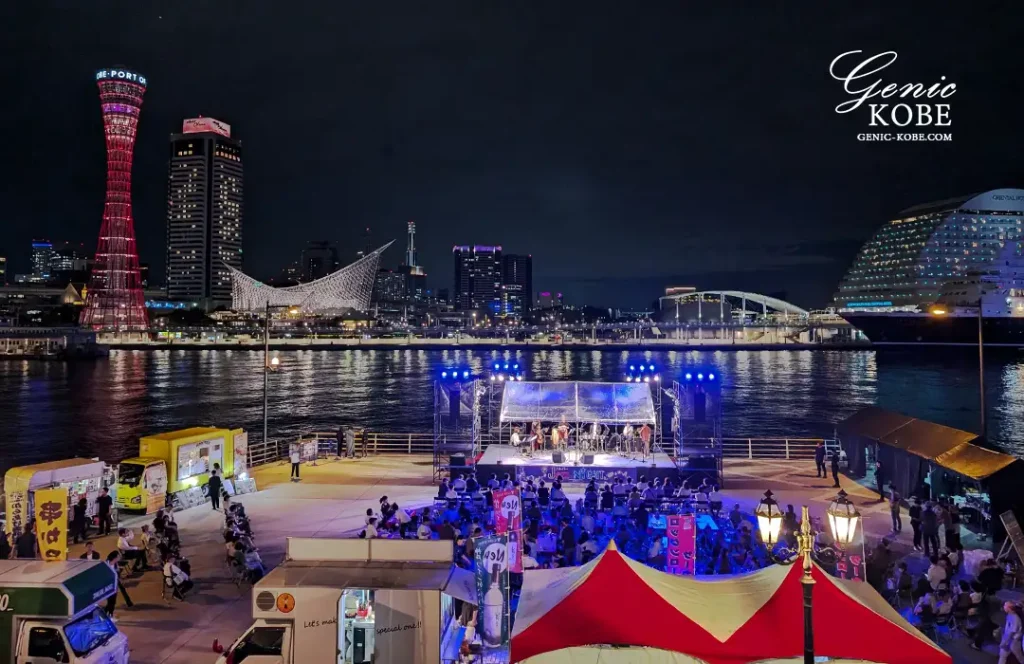 追記あり・umieモザイク浜側「ハーバー JAZZ NIGHT 2024」が開催されるよ！