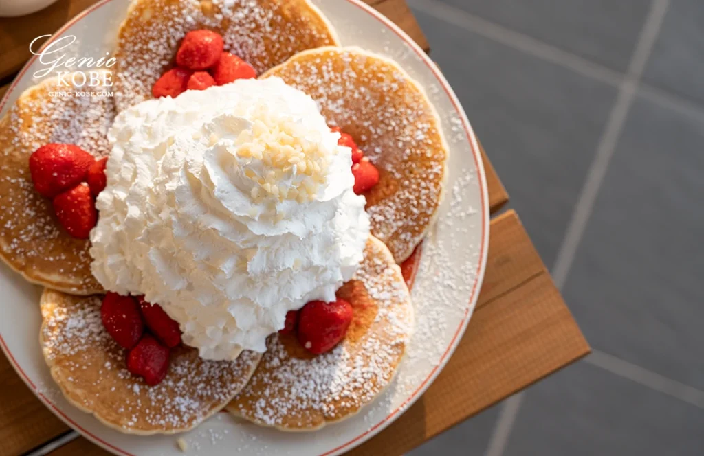 マリンピア神戸のエッグスンシングスでパンケーキ食べてきた