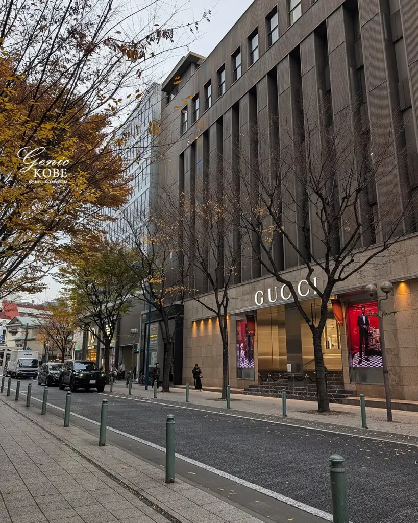 大丸神戸横にグッチGUCCIの路面店がリニューアルオープンするよ 