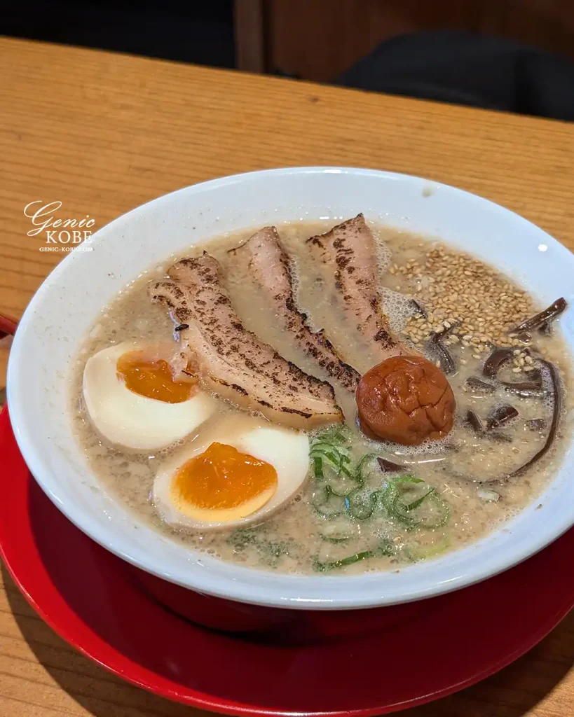 北野坂にできた博多ラーメン屋さんに行ってきた