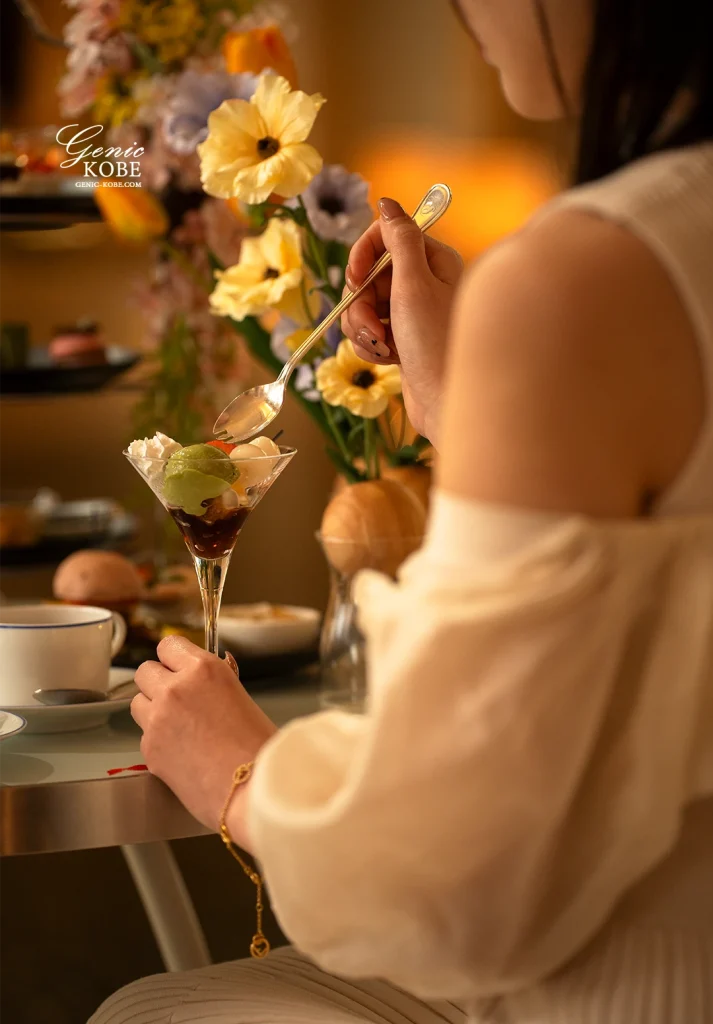 神戸ポートピアホテルの抹茶アフタヌーンティー