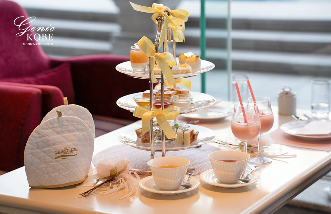 ラスイート神戸の桃のアフタヌーンティーへ行ってきたよ♡