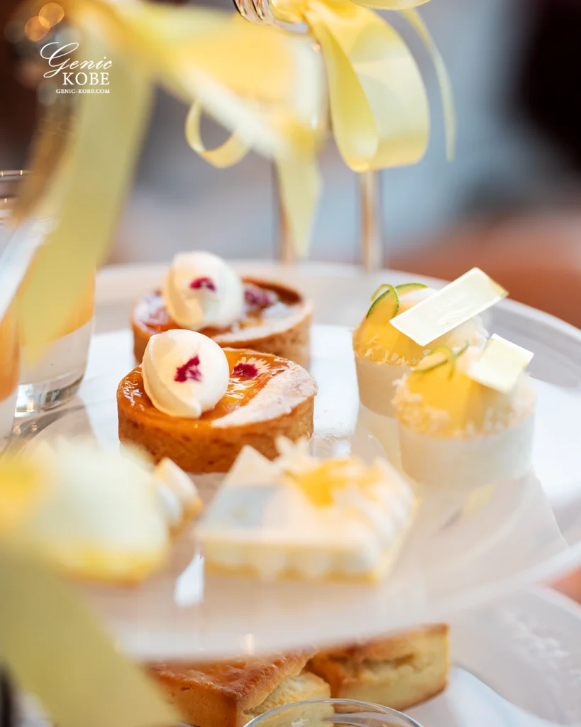 ラスイート神戸の桃のアフタヌーンティーへ行ってきた